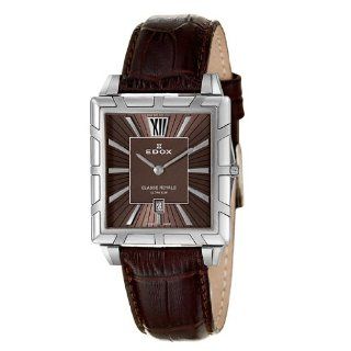 Edox Classe Royale Ultra Slim Women's Quartz Watch 26022 3 BRIN at  Women's Watch store.