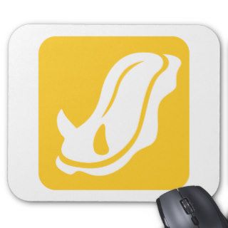 Nudibranch Icon Mouse Pads