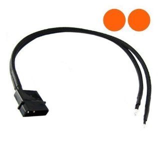 XSPC Twin 5mm Orange LED Wire (Great for use with XSPC Reservoirs with Dual 5mm LED Mounting Holes) Computers & Accessories