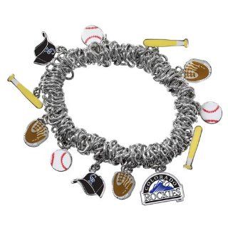 IFS   Colorado Rockies MLB Bracelet with Charms   Sports Fan Bracelets