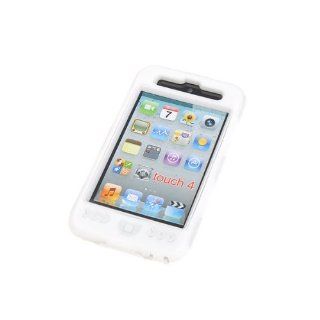 BestDealUSA White Silicone Hard Skin Case Corver For iPod Touch 4 4G 4th Gen Computers & Accessories