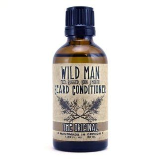 Wild Man Beard Conditioning Oil   The Original (50ml/1.69 fl. oz) Health & Personal Care