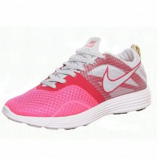 Nike Women's lunarMTRL + Running Shoe, 522346 606, Pink Flash/Pure Platinum/Voltage Cherry (9) Shoes