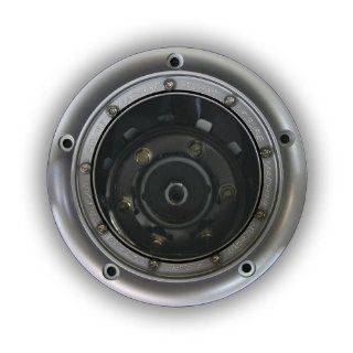 FIGURE MACHINE   VISION DERBY COVER   5 HOLE FOR TWIN CAM   BLONDE SILVER   CLEAR 607 1567 Automotive