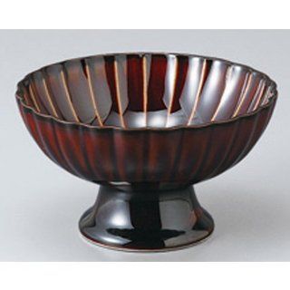 Japanese Ceramic Bowl Giyaman pottery chrysanthemum expensive dessert table [11.5cm x 6.7cm] kgr041 602 587 Kitchen & Dining