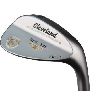 Cleveland 588 Forged Chrome Wedge (Standard Bounce )  Right, Loft 50 Bounce 8 True Temper Tour Concept Steel (Wedge)  Lob Wedges  Sports & Outdoors