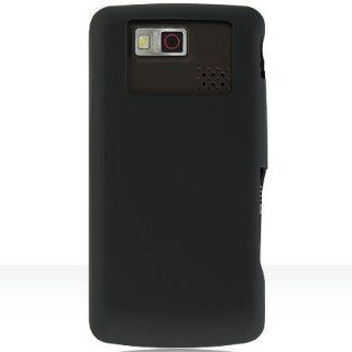 Black Soft Gel Skin Cover for LG Versa VX 9600 Verizon Protector Case Cell Phones & Accessories