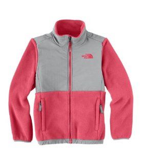 The North Face Polartec Fleece Denali Jacket   Girl's   Teaberry Pink/Metallic Silver In Size Large  Outerwear  Sports & Outdoors