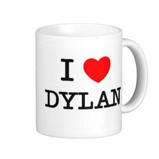 I Love Dylan Coffee Mug