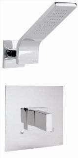 Altmans VK42SPC Vertika 1/2" Pressure Bal. Shower Set w/Stops Polished Chrome   Bathtub And Showerhead Faucet Systems  