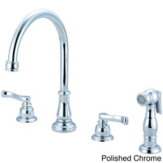 Pioneer Brentwood Series Two handle Kitchen Widespread Faucet Pioneer Kitchen Faucets