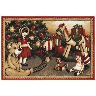 Christmas Toys Holiday Accent Rug (2'7 x 3'10) Accent Rugs