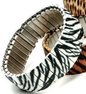 Kristine Accessories Zebra Print Stretch Bracelet Med Women's NEW  Other Products  
