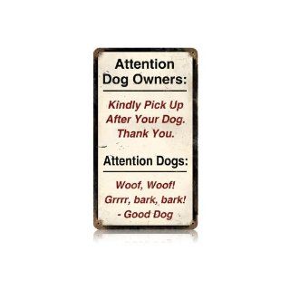 Attention Dogs   Decorative Signs