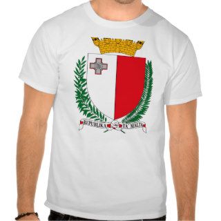 Malta Coat of Arms T shirt