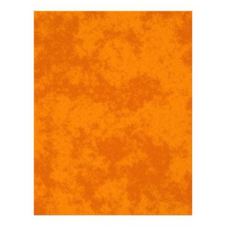 Orange2 Soft Grunge Design Personalized Letterhead