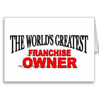 The World's Greatest Franchise Owner Cards