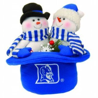 Duke Snowmen Top Hat  Sports Fan Hanging Ornaments  Sports & Outdoors