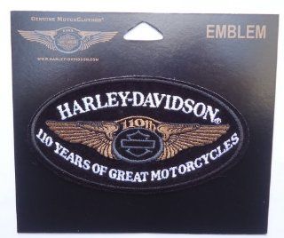 Harley Davidson 110th Anniversary Oval Vest Jacket Emblem Patch 