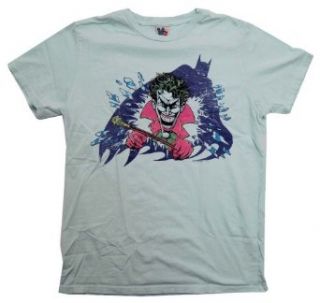 Batman And The Joker DC Comics Vintage Style Junk Food Adult T Shirt Tee Movie And Tv Fan T Shirts Clothing