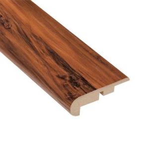 Home Legend High Gloss Durango Applewood 11.13 mm Thick x 2 1/4 in. Width x 94 in. Length Laminate Stair Nose Molding HL1035SN