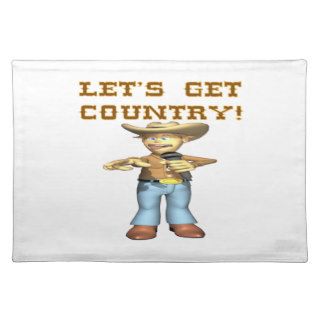 Lets Get Country Placemats