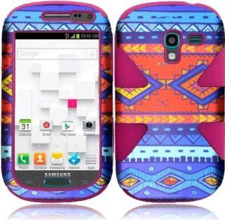 Samsung T599 Galaxy Exhibit ( Metro PCS , T Mobile ) Phone Case Accessory Decorative Artwork Dual Protection D Dynamic Tuff Extra Strong Cover with Free Gift Aplus Pouch Cell Phones & Accessories