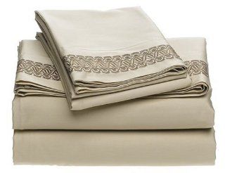 Waterford Glanmire 600 Thread Count Queen Fitted Sheet  