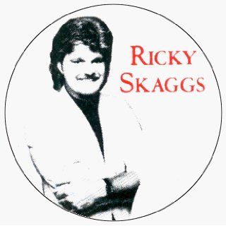 Ricky Skaggs   Smile (Torso Shot)   1 1/4" Button / Pin Clothing