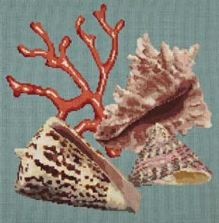 Red Coral Needlepoint Kit