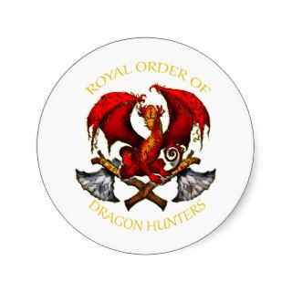 Royal Order of Dragon Hunters Sticker