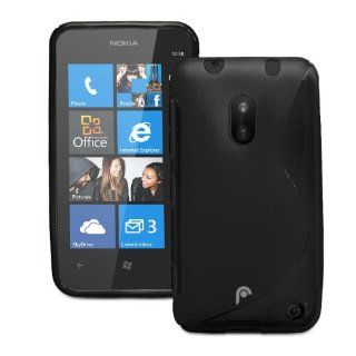 Fosmon DURA S Series TPU Case for Nokia Lumia 620   Black Cell Phones & Accessories
