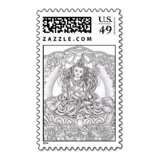 Buddha of Compassion Postage Stamps