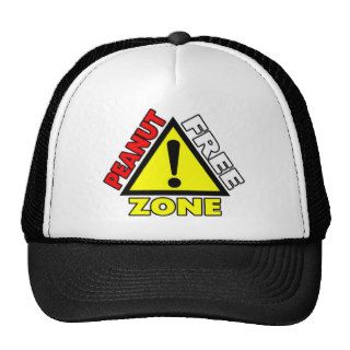 Peanut Free Zone (Peanut Allergy) Trucker Hat