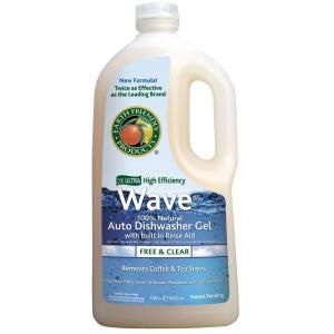 Earth Friendly Products 40 oz. Squeeze Bottle Free and Clear Wave Gel Dishwasher Detergent 975408