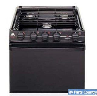 21" 3 Burner Wedgewood LP Gas Range Black 52275 RV2135BBU Appliances