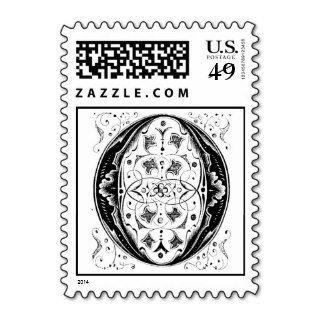 Ornate Vintage Monogram 'O'   Stamp