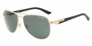 Arnette One Time Italian Sunglasses AN3061 ALL COLORS 3061, 608/83 Brushed Brown/Brn Arms w/ Polarized Brown L Clothing