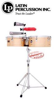 Latin Percussion Prestige Series Timbales 13 14 Bronze LP1314 BZ Musical Instruments