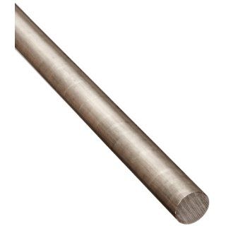 630 Bronze Round Rod, Unpolished (Mill) Finish, ASTM B150/ASTM B150M, 3.5" Diameter, 12" Length Bronze Metal Raw Materials