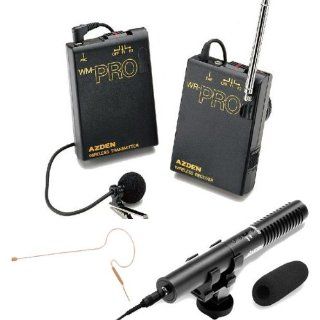 Azden Whdpro/630 On camera VHF Lavalier/mini Headset Wireless & Directional Microphone Musical Instruments