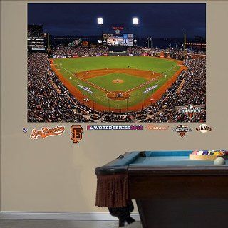 San Francisco Giants MLB 2012 World Series AT&T Park Fathead Mural 6' x 4'  