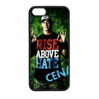 Laser Technology WWE John Cena TPU Case Cover Skin for Apple iPhone 5/5s  1 Pack   Black   6  Perfect Gift for Christmas Cell Phones & Accessories