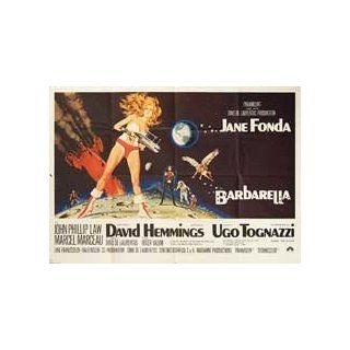 Barbarella 1968 Original Germany A0 Movie Poster Roger Vadim Jane Fonda Jane Fonda, John Phillip Law, Anita Pallenberg, Milo O'Shea Entertainment Collectibles