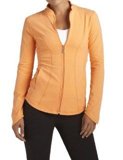 Beyond Yoga Long Curve Jacket, Apricot, X Small  Athletic Warm Up And Track Jackets  Sports & Outdoors