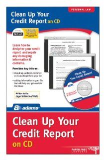 Adams Clean Up Your Credit File on CD (ALC635)  Legal Forms 