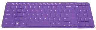 Purple Color Laptop Keyboard Protector Cover for DELL Inspiron 15R/1564/i1564/M501R/IM501R/N5010/M5010R series Computers & Accessories