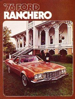 1976 Ford Ranchero Sales Brochure Squire 500 GT Deluxe  
