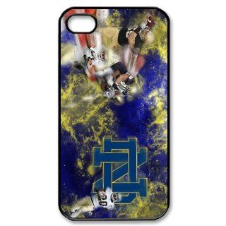 Personalized Notre Dame Fighting Irish Hard Case for Apple iphone 4/4s case BB638 Cell Phones & Accessories