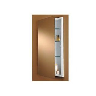NuTone 639BC Illusion Narrow Body Medicine Cabinet with Polished Mirror, 13 Inch by 36 Inch   Garage Storage And Organization Systems  